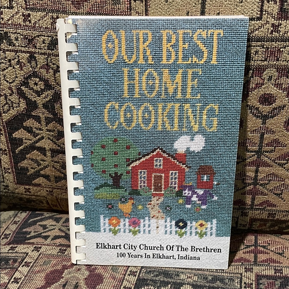 1993  Home Cooking recipe Book put together by a church